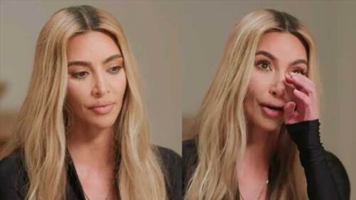 Kim Kardashian llora al hablar de sus hijos
