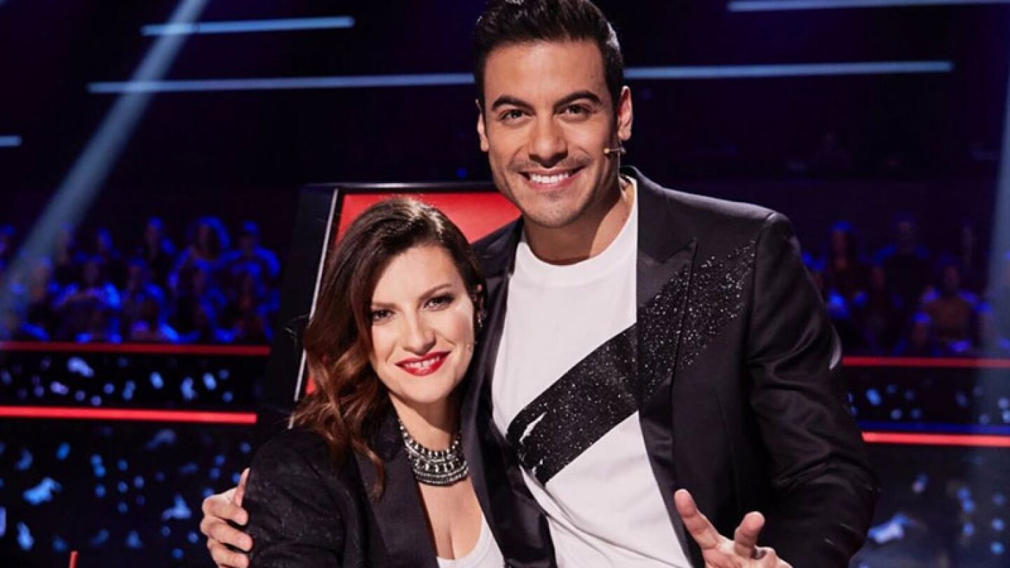 carlos rivera laura pausini el rey león la voz españa