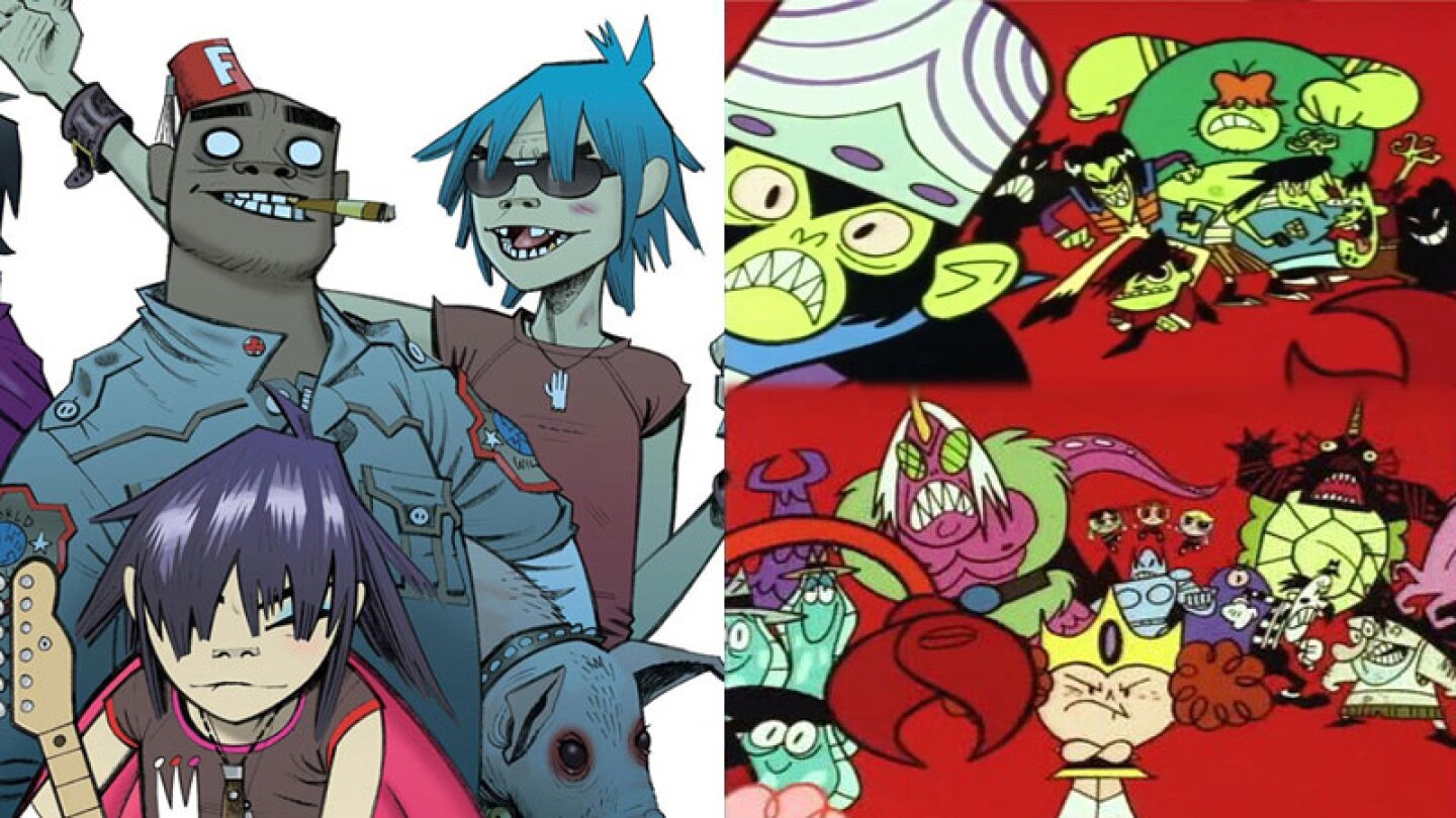 Villano de 'Las Chicas Superpoderosas' ahora está en Gorillaz