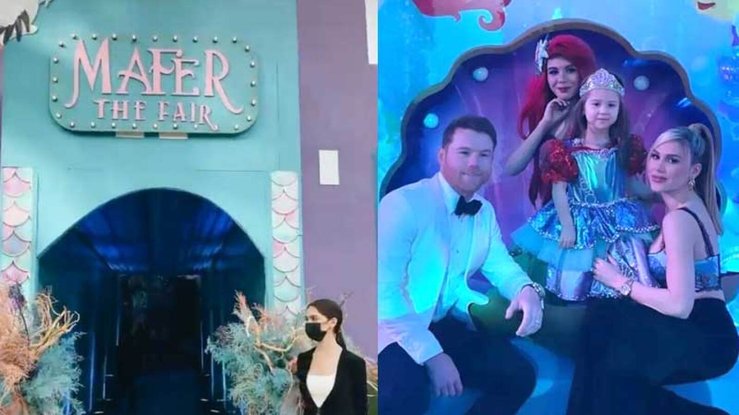 Canelo Álvarez hace fiesta debajo del mar para su hija