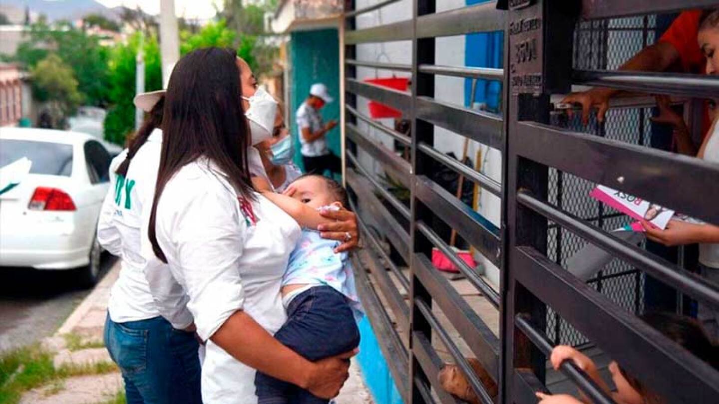 La candidata Rosy Carmona es del PRI