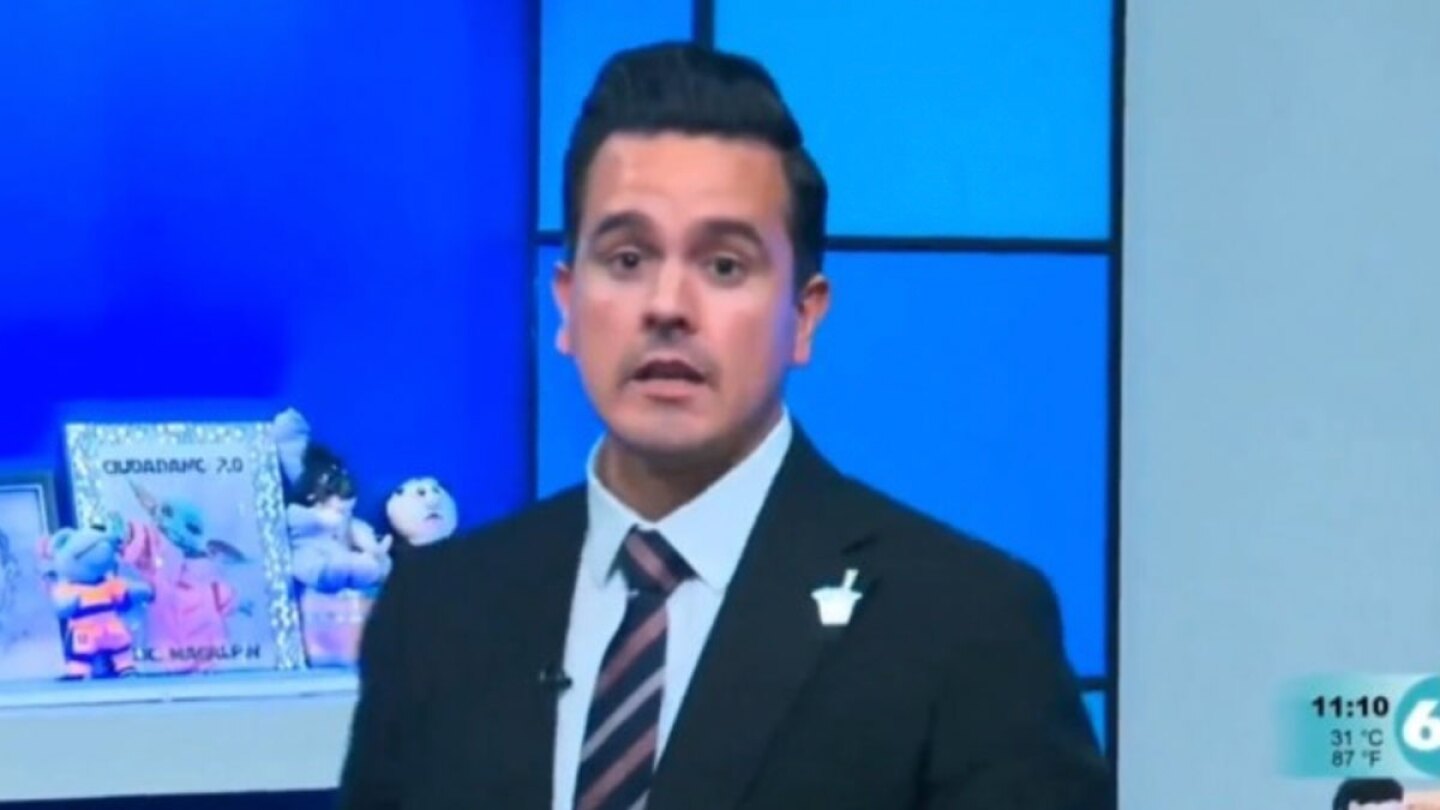 Gustavo Macalpin fue despedido en vivo