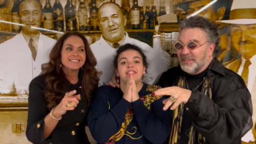 Lucero Mijares y su hija Lucerito