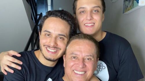 Mario Bezares y sus hijos