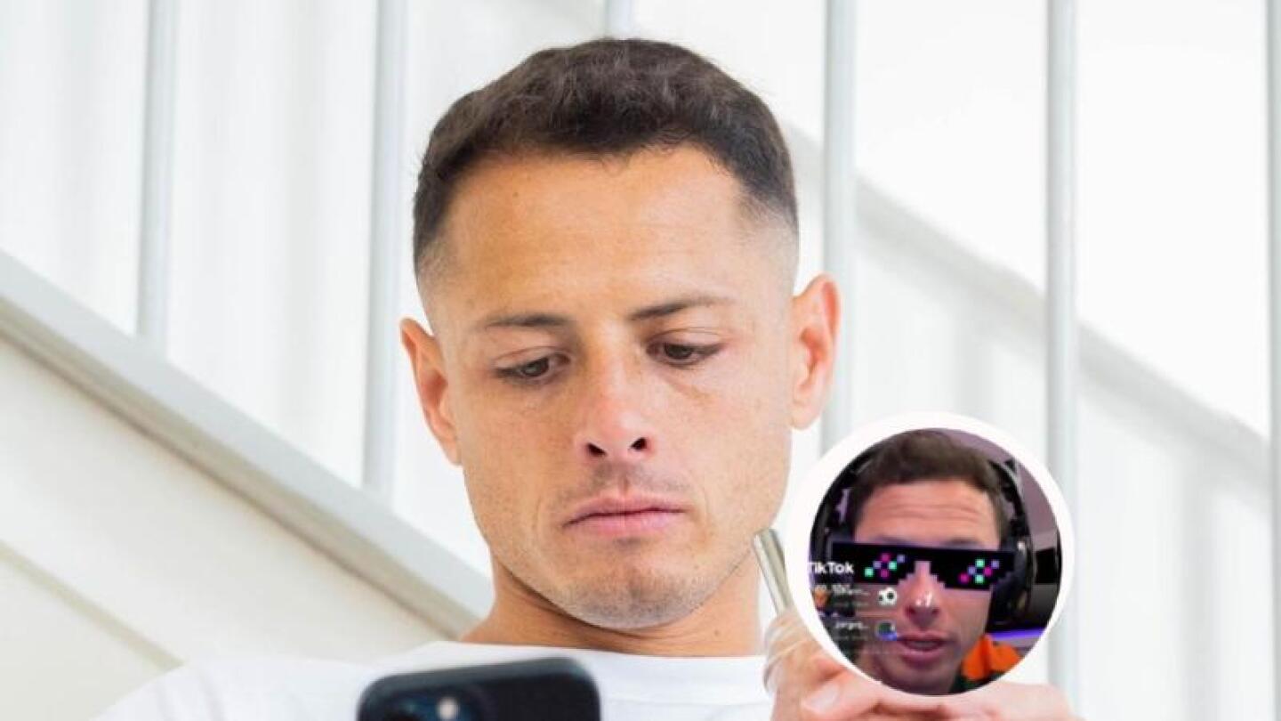 Chicharito estalla en pleno live por culpa de los filtros; no sabía que eran donaciones de TikTok