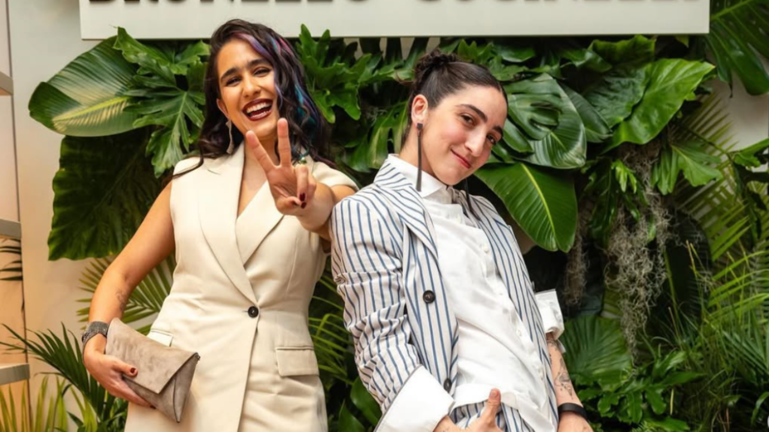 Emily Estefan y su novia Gemeny