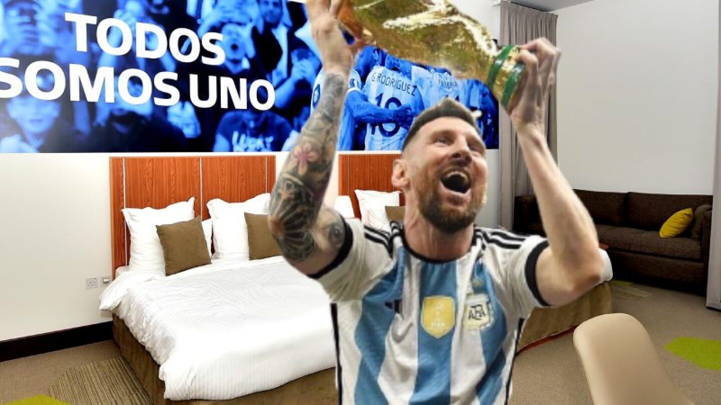 Lionel Messi: La habitación que usó en Qatar 2022 será exhibida en un musero