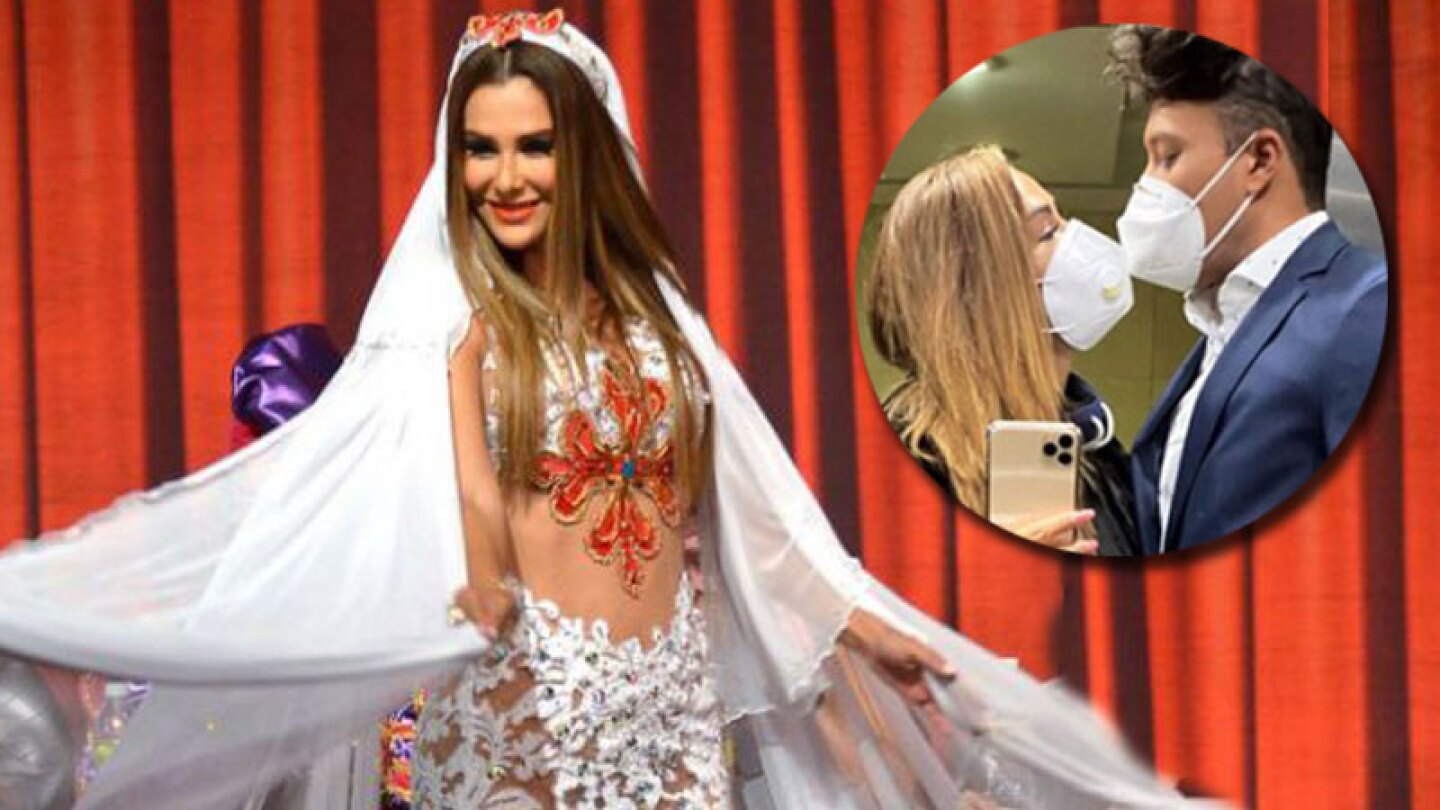 sacan preparativos del lugar de la boda de ninel conde y larry ramos