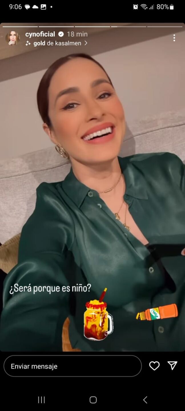 Cynthia Rodríguez da detalles de su embarazo y dice que está impactada de sus antojos de su bebé