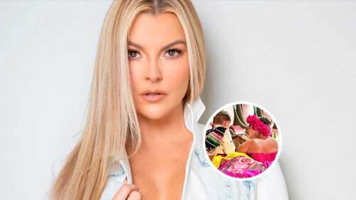 Tunden a Marjorie de Sousa por ir con su hijo a la Basílica de Guadalupe