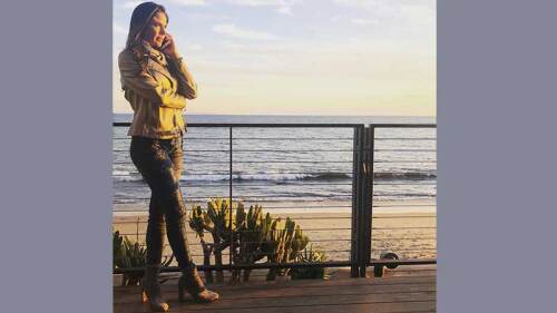 Paola Rojas le echó porras a su entrenadora, quien está embarazada.