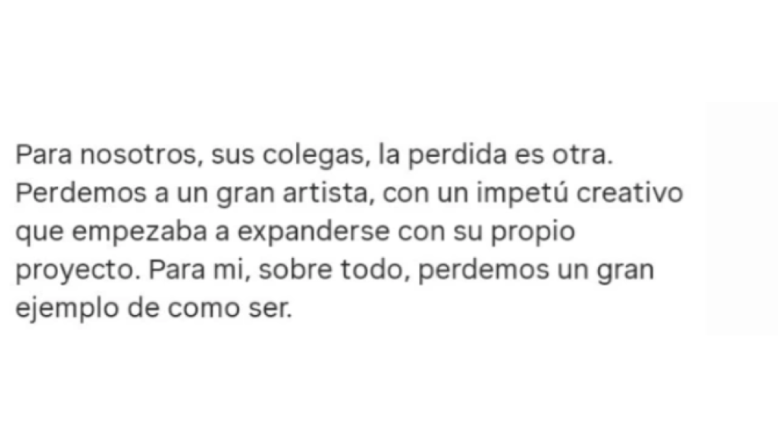 Muere Luis de la Rosa