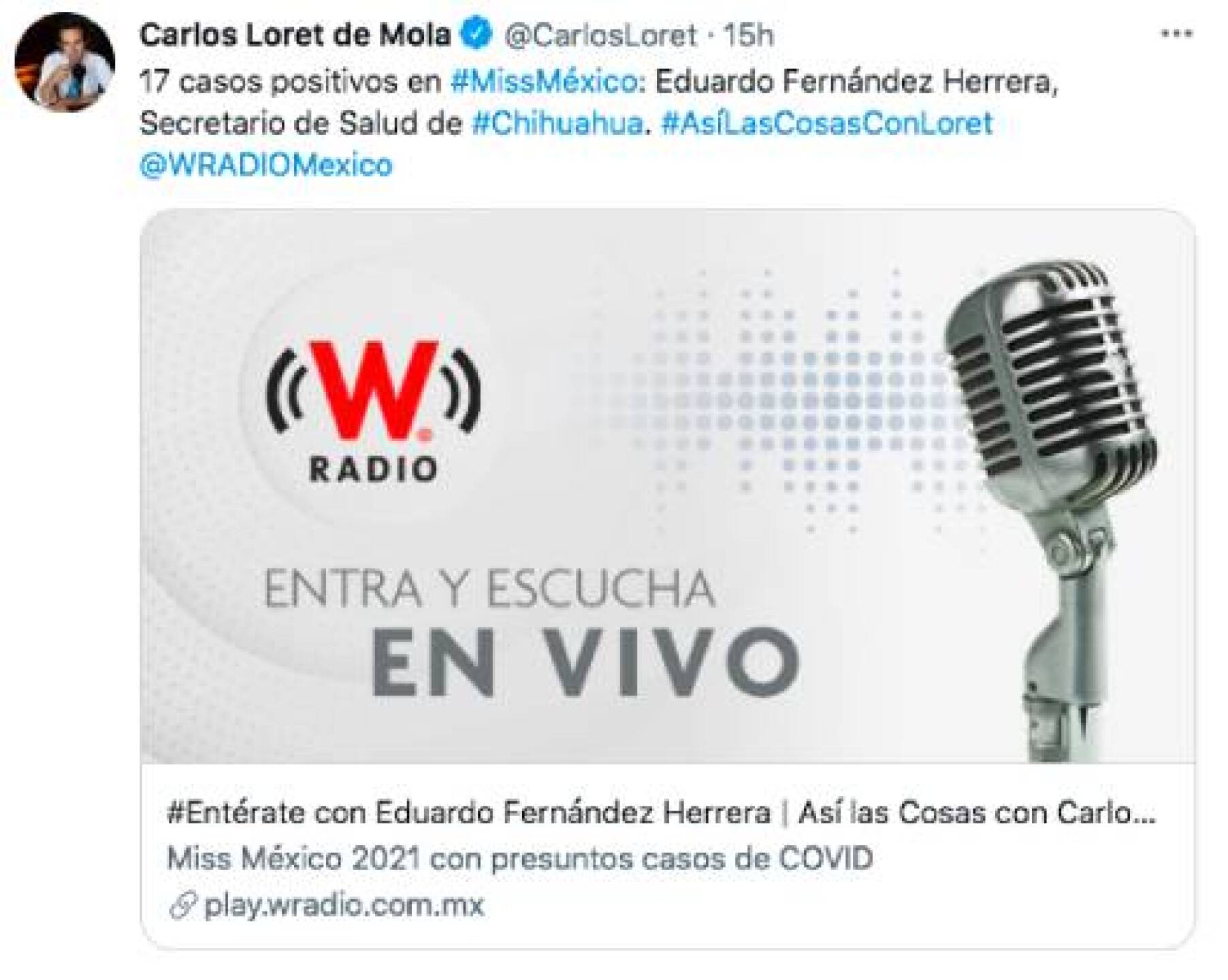 Miss México brote covid