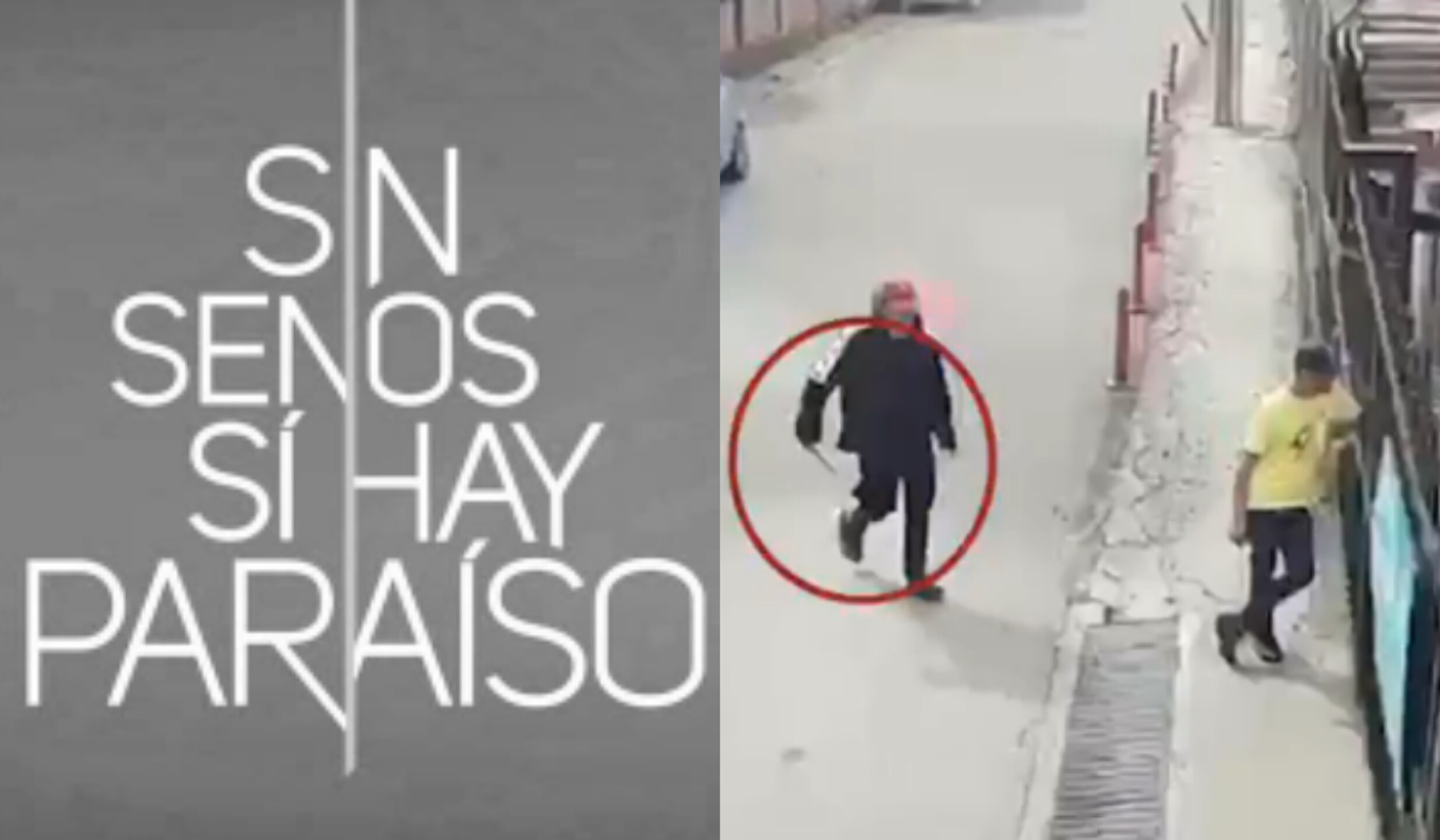 Filtran video del ataque contra producción de Sin senos sí hay paraíso