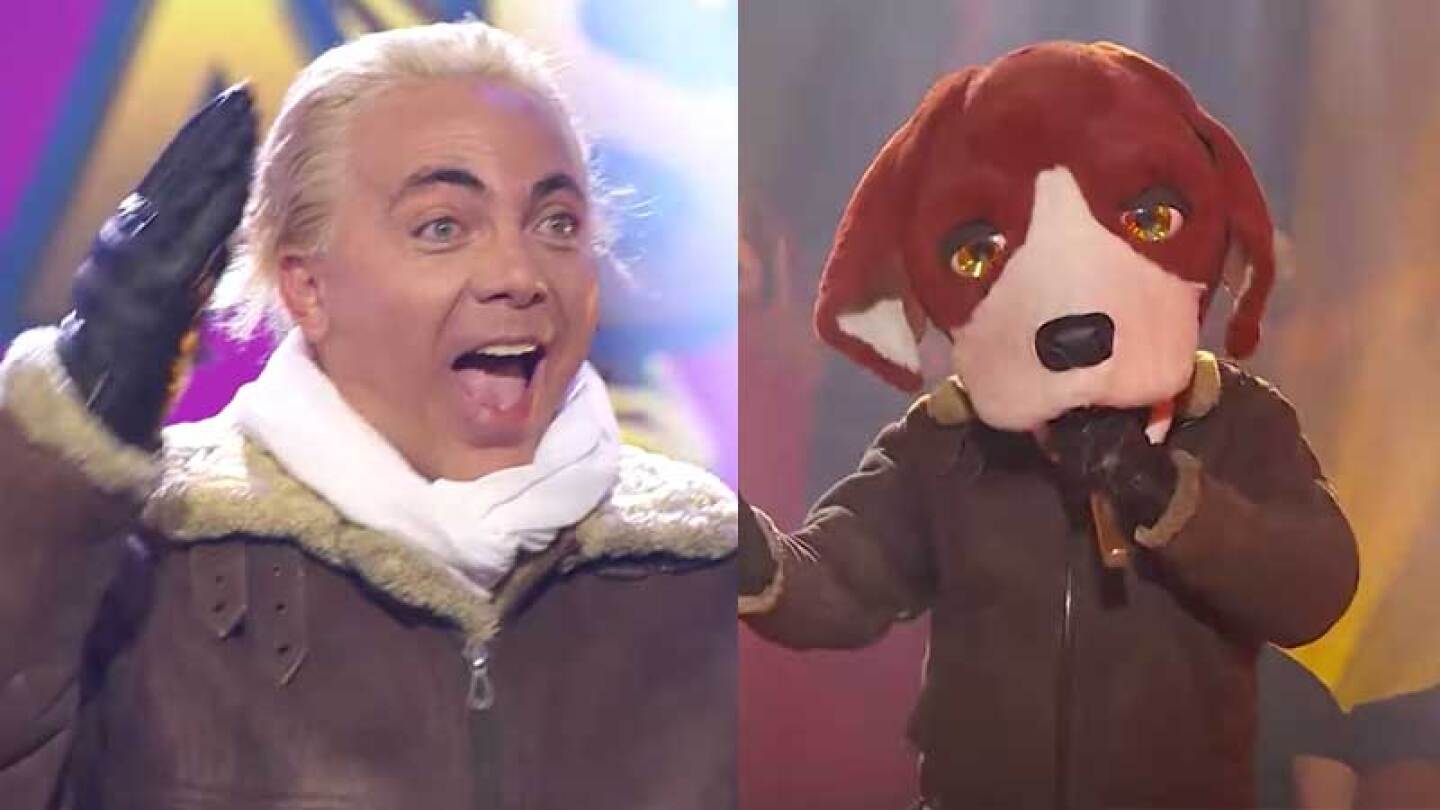 Cristian Castro es Beagle en ¿Quién es la Máscara?