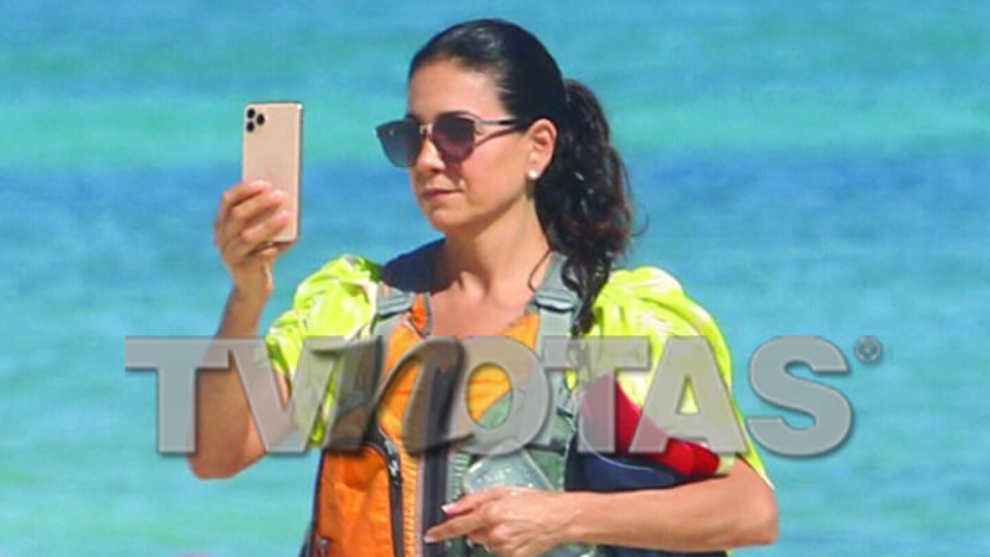 Patricia Manterola pasa unas maravillosas vacaciones en familia