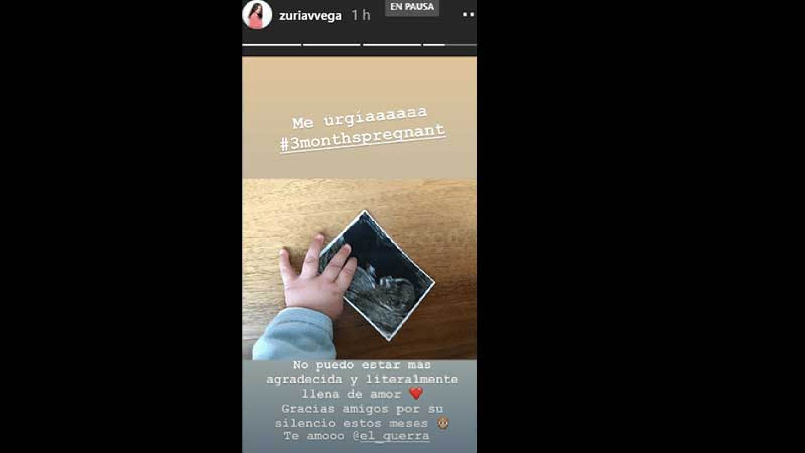 Ya le urgía contar el secreto.