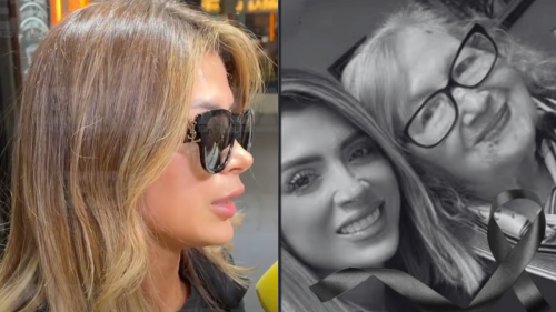 Kimberly Flores devastada por la muerte de su abuela, a quien consideraba como su segunda madre