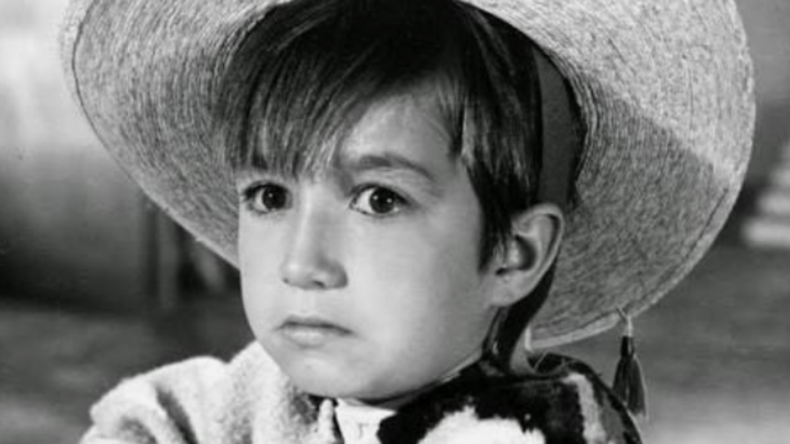 Cesárero Quezada Cubillas en su papel de "Pulgarcito"