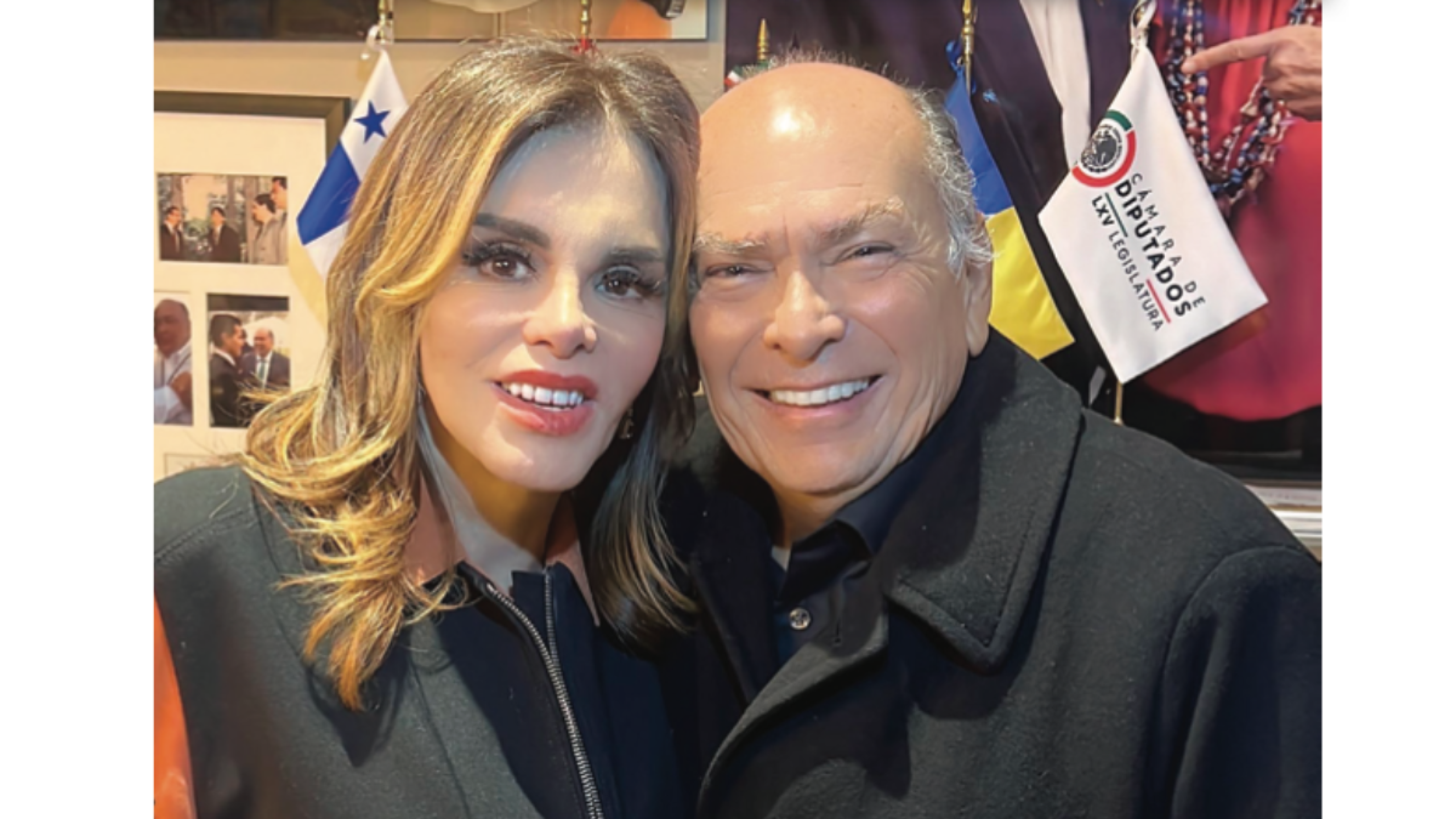 Romance entre Lucía Méndez y Antonio Pérez Garibay