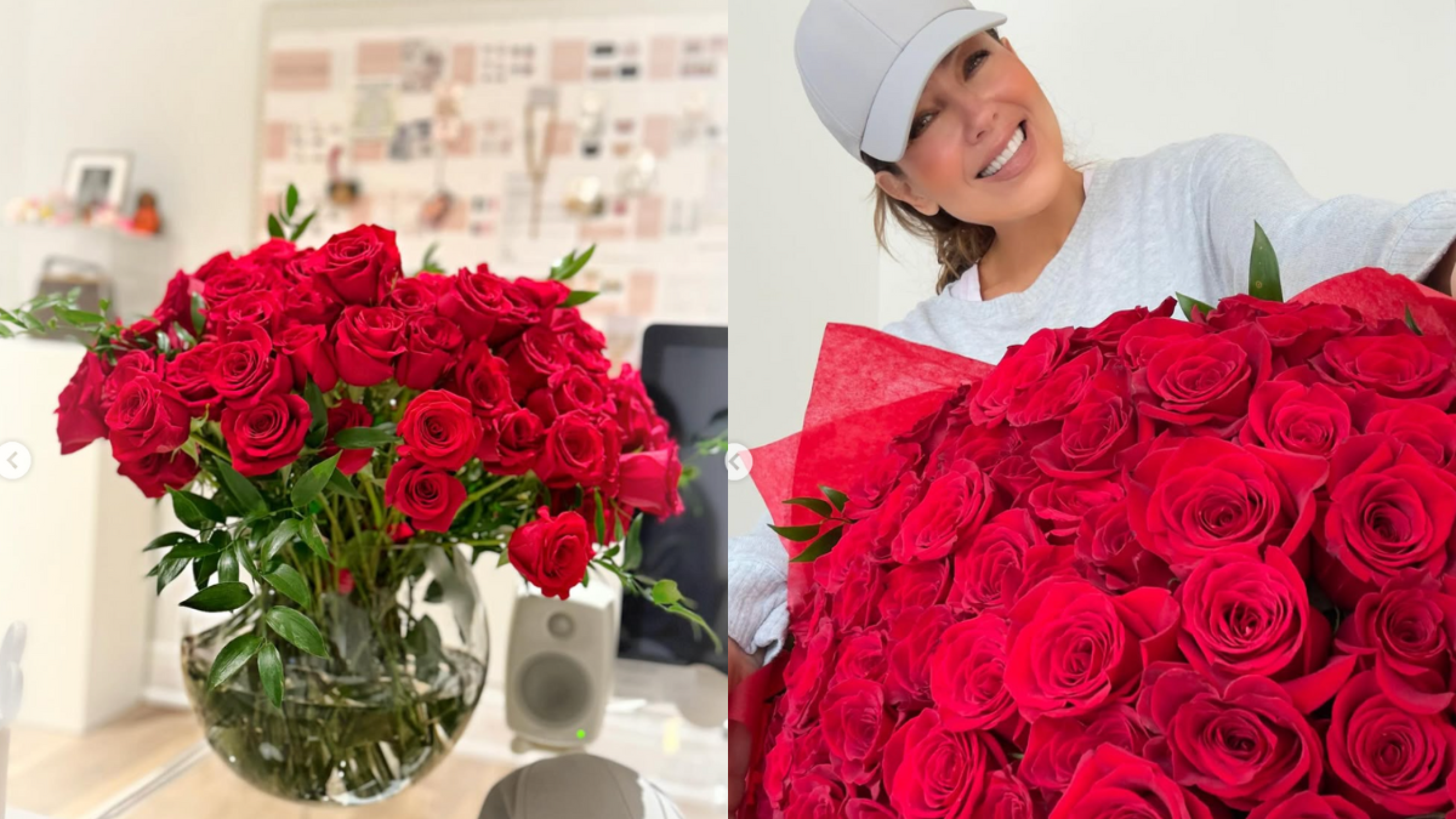 Will Smith le regaló rosas a Thalía