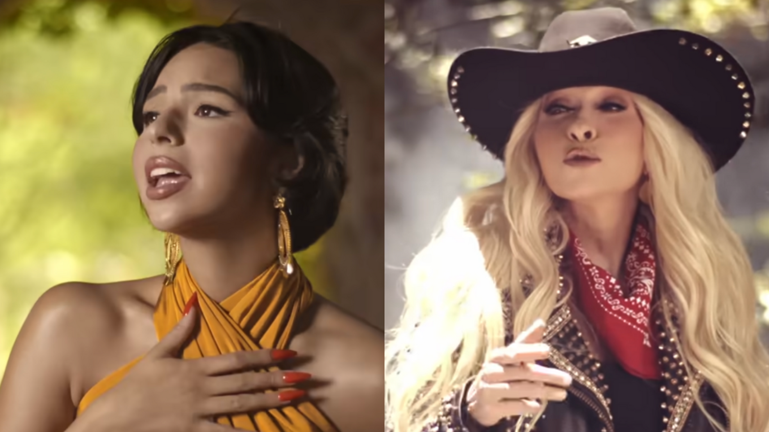 Yuri y Ángela Aguilar estrenan 'Maldita primavera'