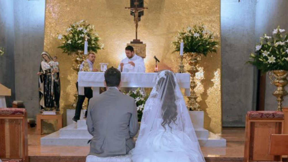 Boda por la iglesia de Aleida Núñez