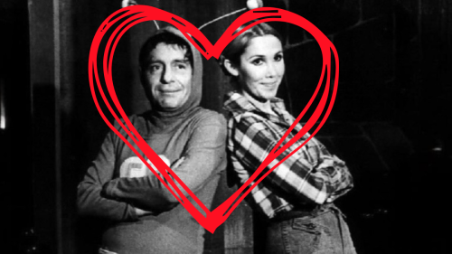 Florinda Meza y Roberto Gomez Bolaños