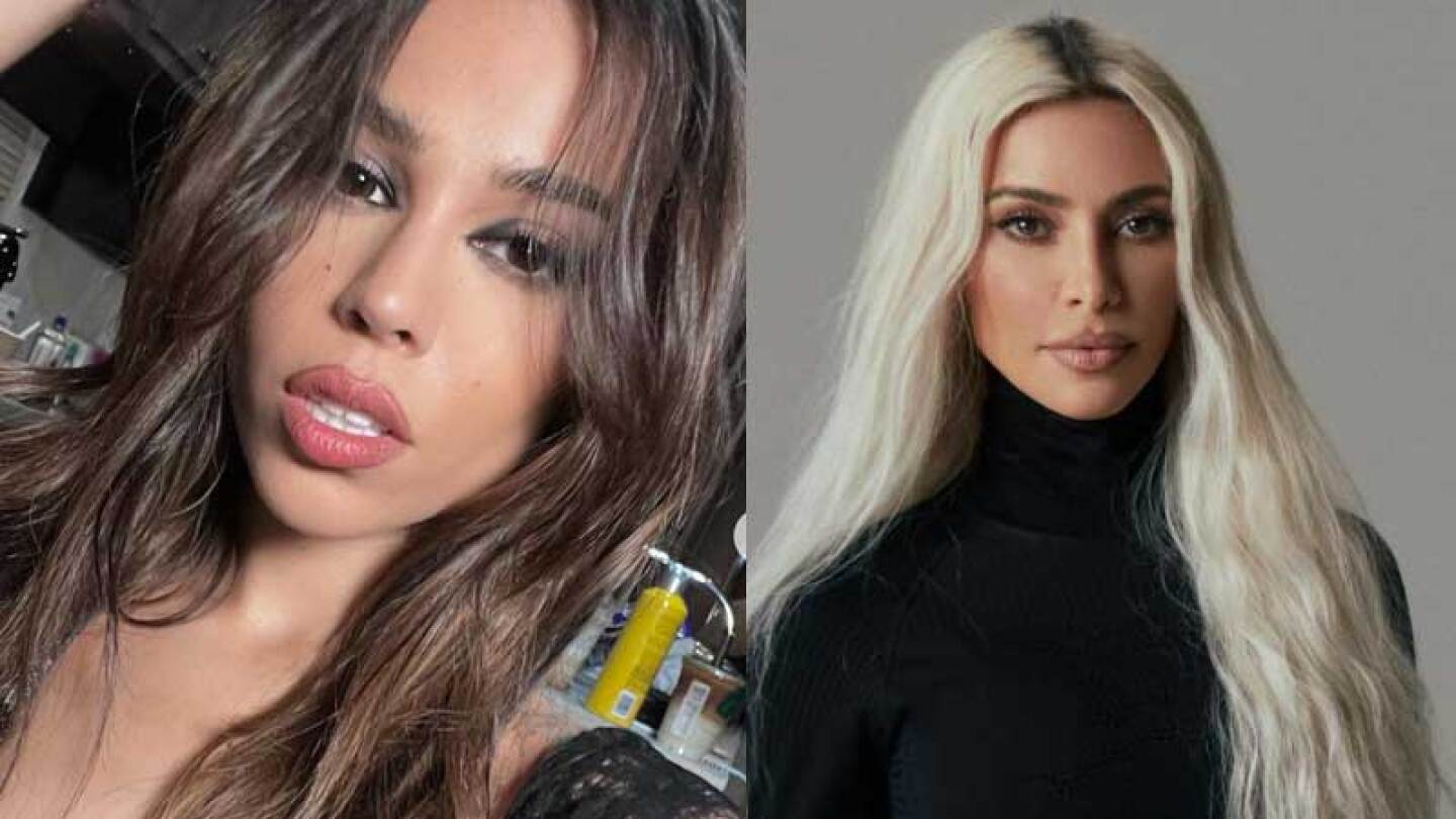 Danna Paola aparece junto a Kim Kardashian en desfile de Fendi