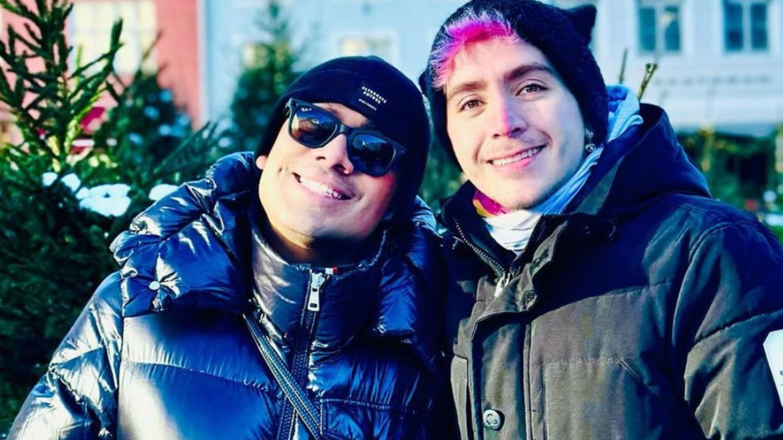 Ricardo Peralta y su novio Carlos Portocarrero