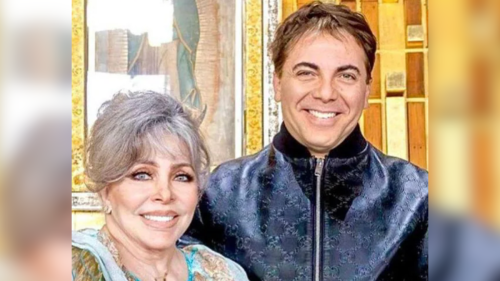 Verónica Castro y Cristian Castro
