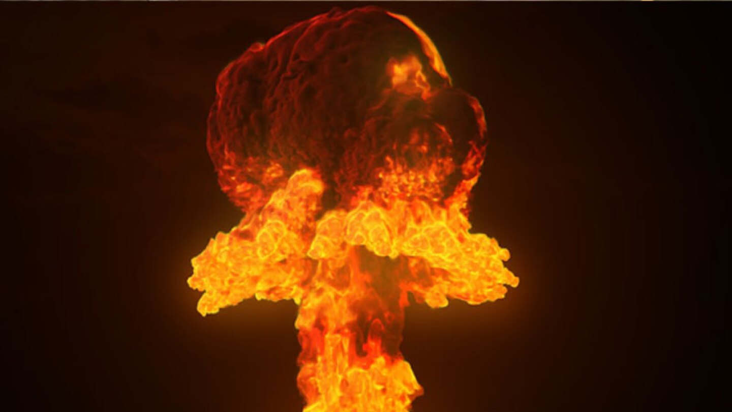 Guerra nuclear n.