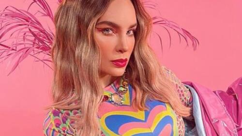 Belinda presume marcado abdomen ¡se ve espectacular!