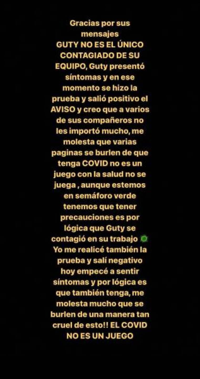 Brenda Zampbrano mensaje