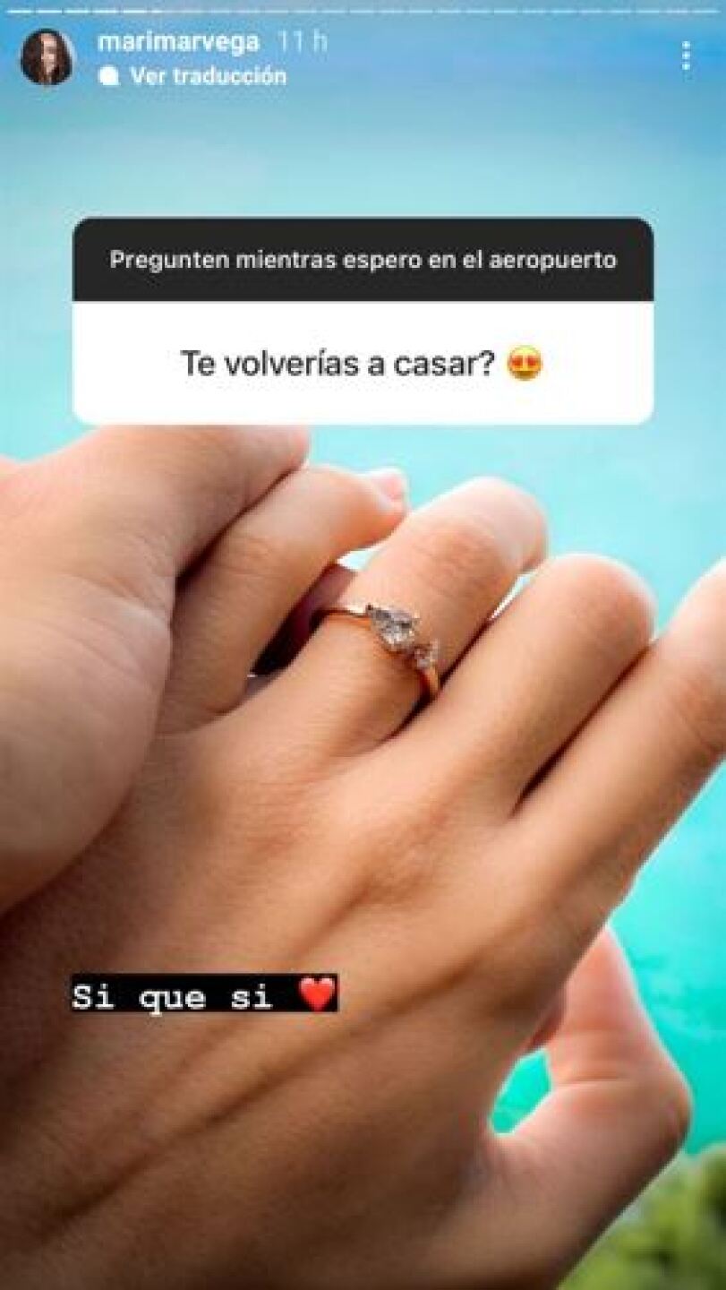 La actriz se volverá a casar.