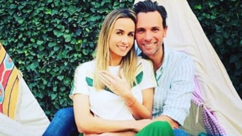 Odalys RamÃrez hace llorar de amor a Pato Borghetti en su aniversario