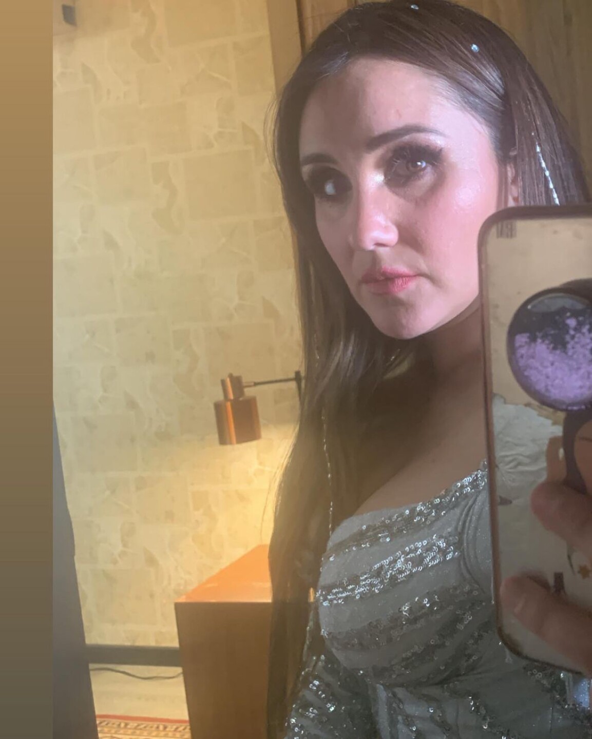 dulce María comparación de fotos