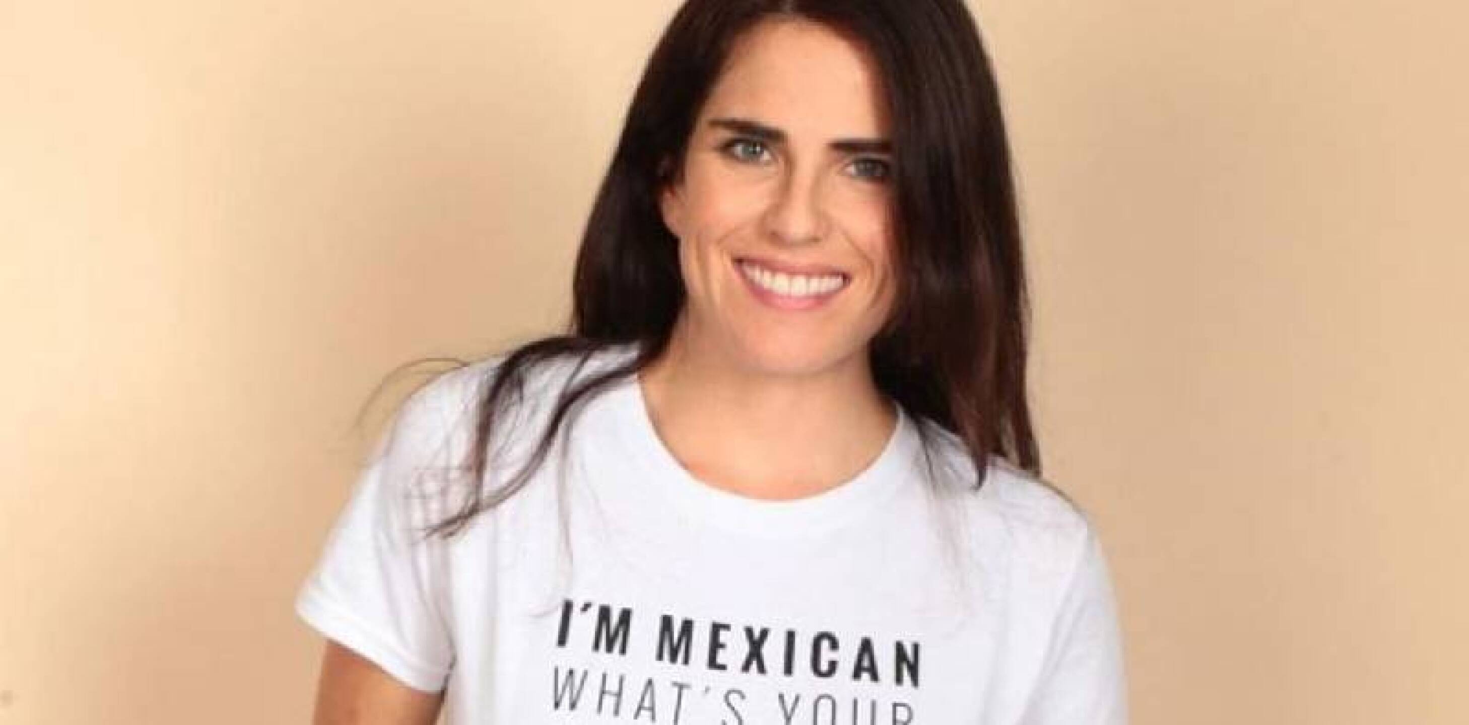 Te pareces a Jennifer Aniston, le escribieron a Karla Souza