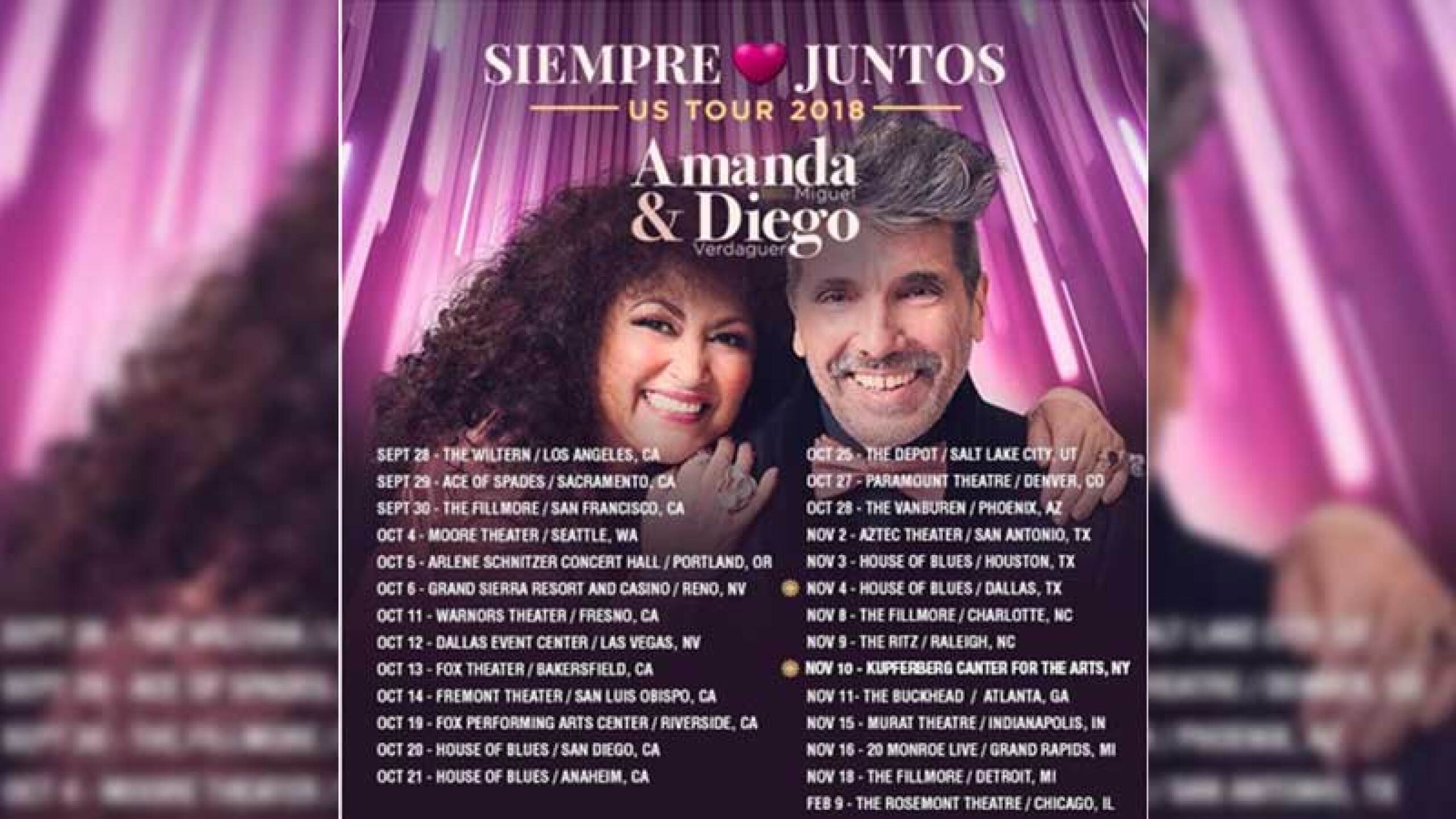 Amanda Miguel ha vendido millones de discos en todo el mundo y es acreedora a múltiples discos de oro y platino.