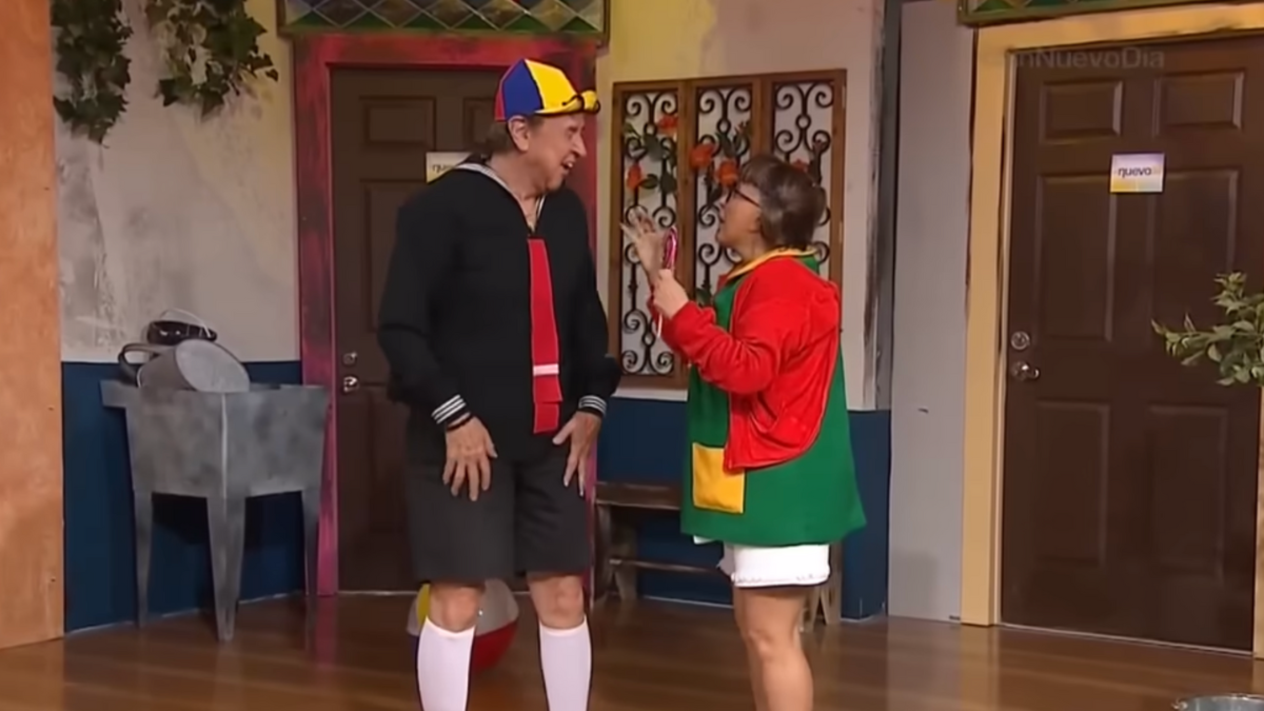 María Antonieta de las Nieves, 'la Chilindrina', Carlos Villagrán, 'Kiko', se reencuentran en Hoy día