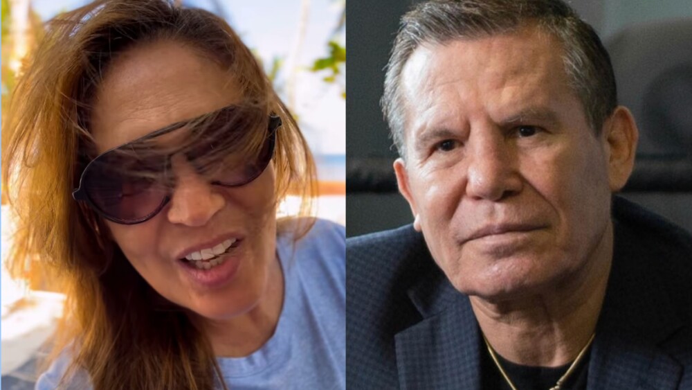 Yolanda Andrade y Julio César Chávez