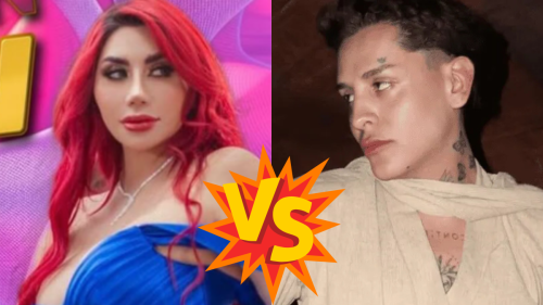 Bebeshita a Kunno pelean en vivo