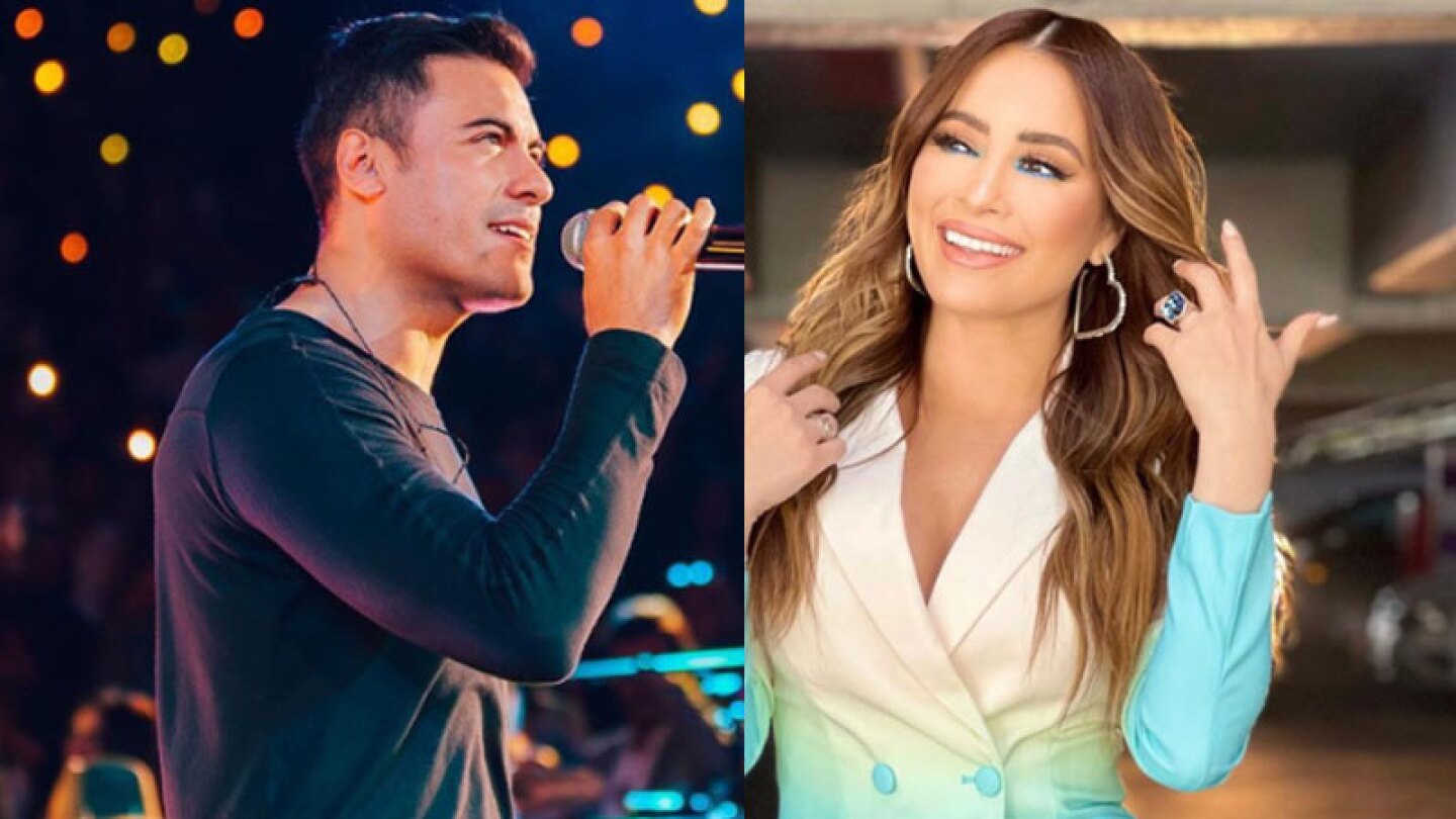 Carlos Rivera le demuestra su amor a Cynthia Rodríguez en un concierto