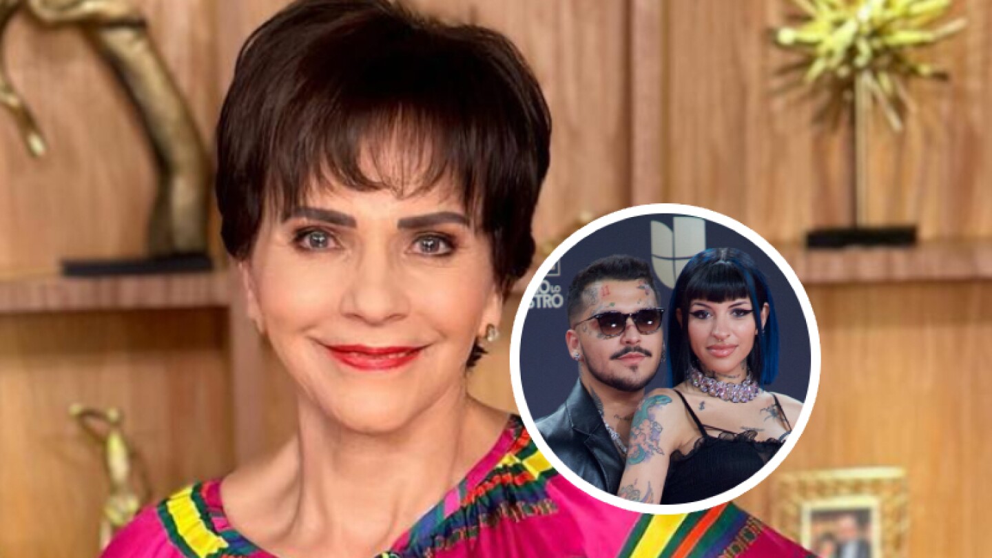 Pati Chapoy habla de su foto con Nodal y Cazzu