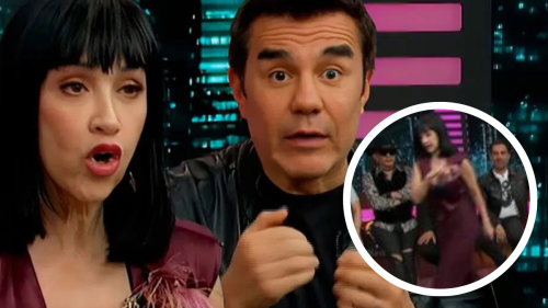 Susana Zabaleta abandona entrevista tras pregunta sobre Adrián Uribe