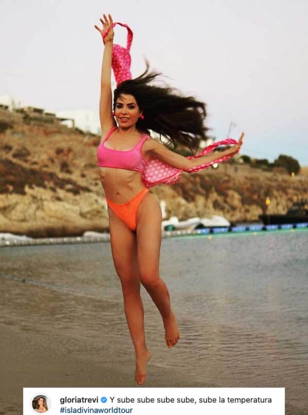 Gloria Trevi sorprendió y cautuvó en redes sociales a sus millones de fans