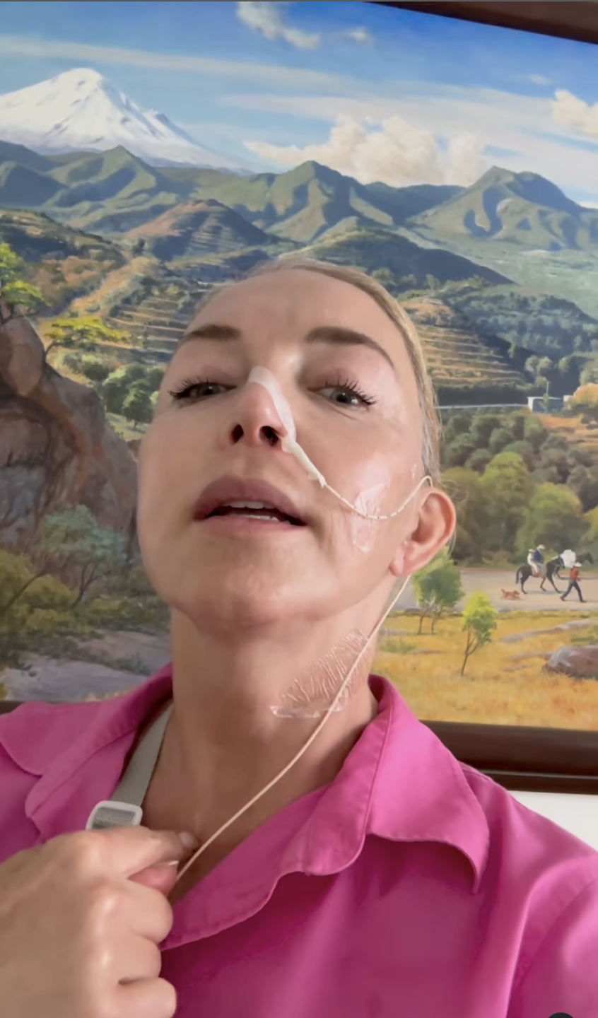 Laura Flores revela que se está realizando un estudio médico