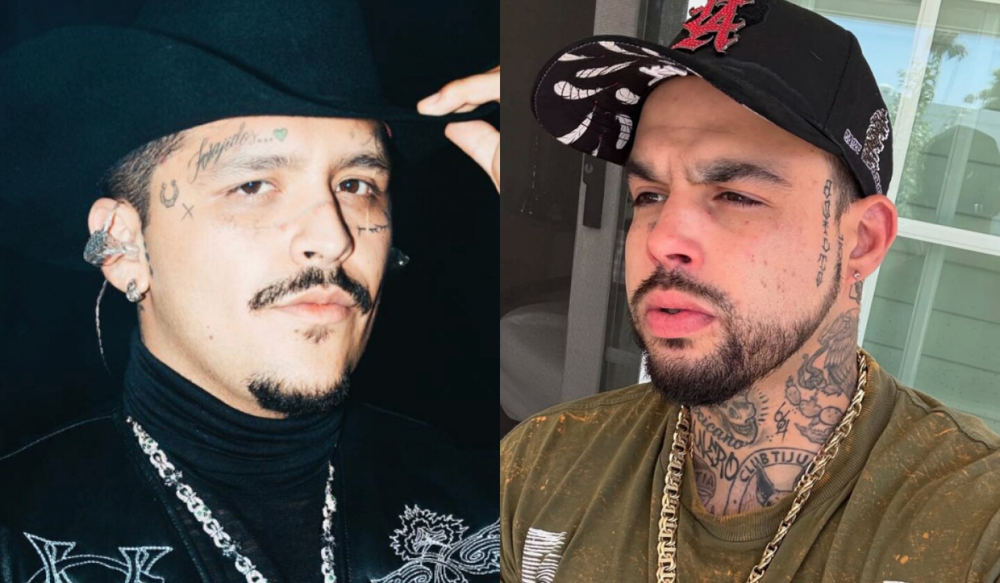 Presunta tiradera de Emiliano Aguilar a Christian Nodal