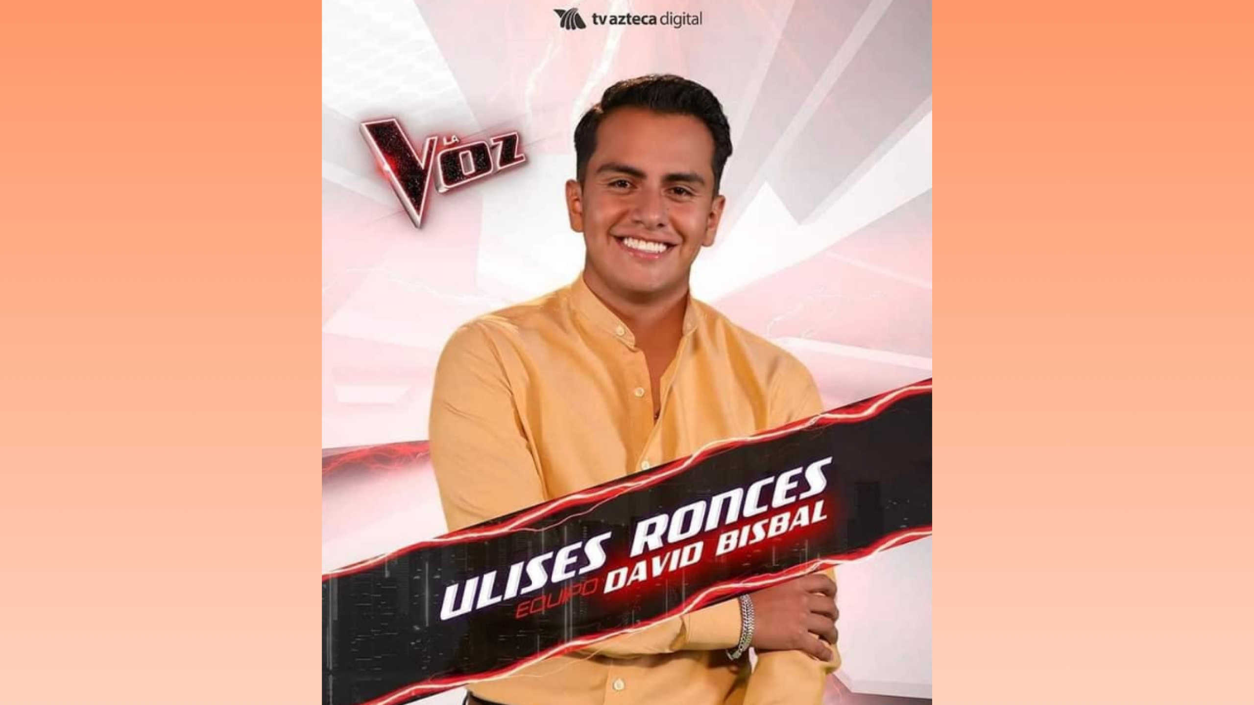 Ulises Ronces, exparticipante de La voz México, revela que es gay