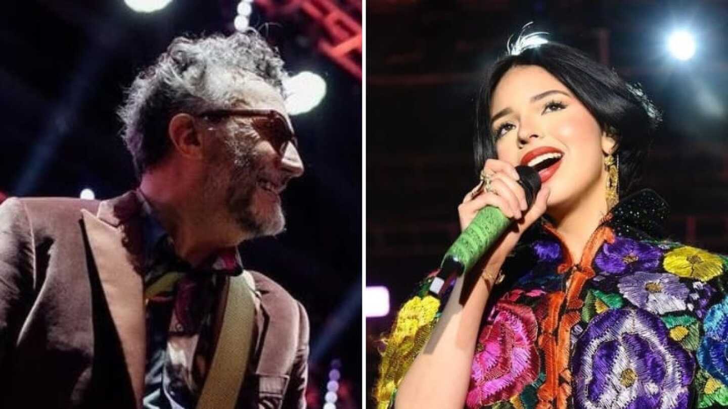 Ángela Aguilar y Fito Páez colaboración.
